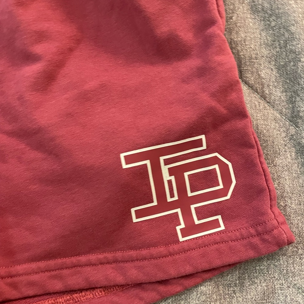 NWOT Inaka Power Burgundy Shorts with Logo - Picture 2 of 6
